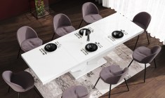 VIVA 160 table (high gloss)
